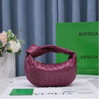 Bottega Veneta BV Jodie Mini Bag In Cinnabar Intrecciato Lambskin BVBS12306