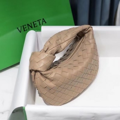 Bottega Veneta BV Jodie Mini Bag In Porridge Intrecciato Lambskin BVBS12316