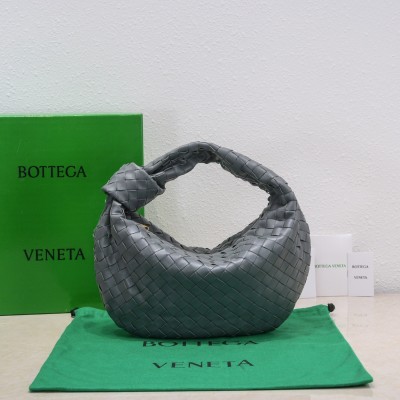 Bottega Veneta BV Jodie Teen Bag In Thunder Intrecciato Leather BVBS12339