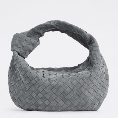 Bottega Veneta BV Jodie Teen Bag In Thunder Suede Calfskin BVBS12340