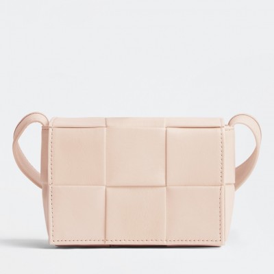 Bottega Veneta Candy Cassette Bag In Melon Washed Lambskin BVBS12109