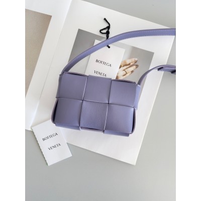 Bottega Veneta Candy Cassette Bag In Wisteria Lambskin BVBS12113