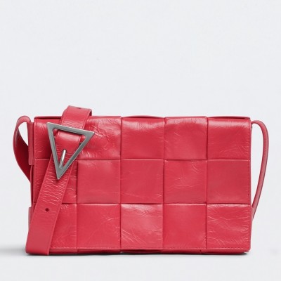 Bottega Veneta Cassette Bag In Lollipop Wrinkled Calfskin BVBS12134