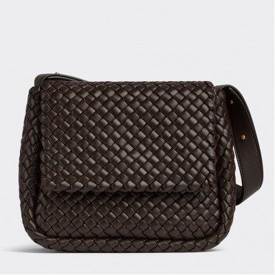 Bottega Veneta Cobble Small Bag in Fondant Intrecciato Leather BVBS12524