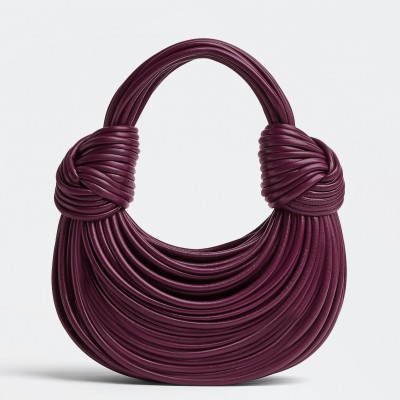 Bottega Veneta Double Knot Bag In Mystic Lambskin BVBS12383