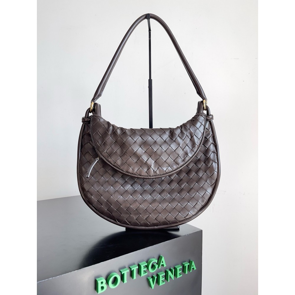 Bottega Veneta Gemelli Medium Bag in Fondant Intrecciato Lambskin BVBS12292