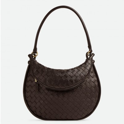 Bottega Veneta Gemelli Medium Bag in Fondant Intrecciato Lambskin BVBS12292