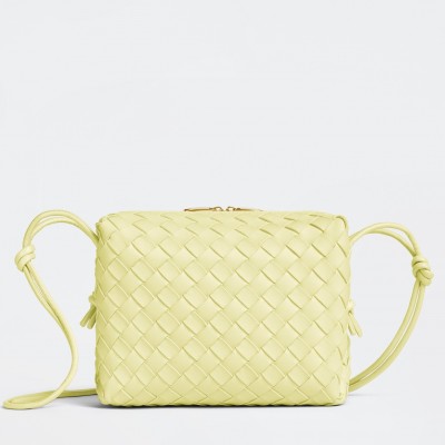 Bottega Veneta Loop Small Bag In Lantern Intrecciato Lambskin BVBS12401