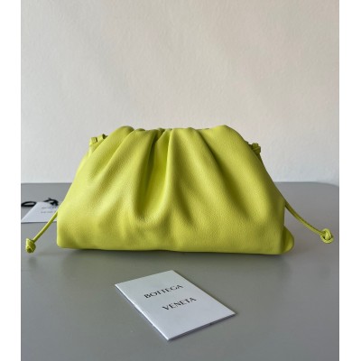 Bottega Veneta Mini Pouch Bag In Kiwi Calfskin BVBS12457