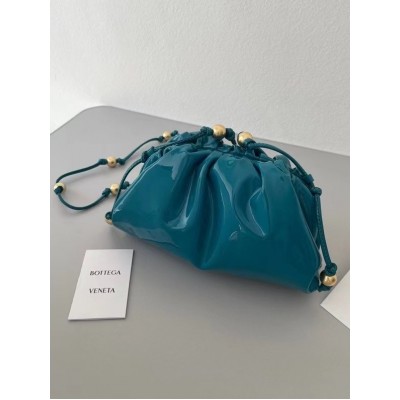 Bottega Veneta Mini Pouch In Blaster Patent Leather BVBS12465