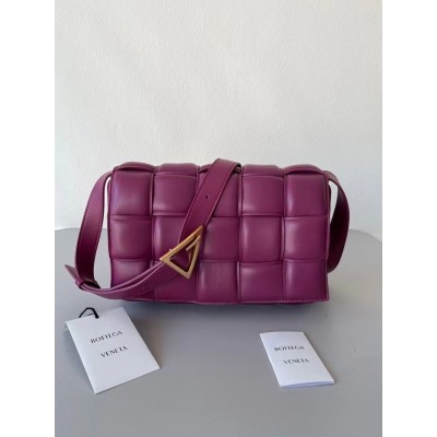 Bottega Veneta Padded Cassette Bag In Cinnabar Lambskin BVBS12170