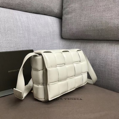 Bottega Veneta Padded Cassette Bag In Plaster Calfskin BVBS12185