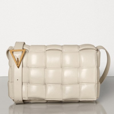 Bottega Veneta Padded Cassette Bag In Plaster Calfskin BVBS12185