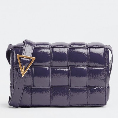 Bottega Veneta Padded Cassette Bag In Raisin Deerskin BVBS12189