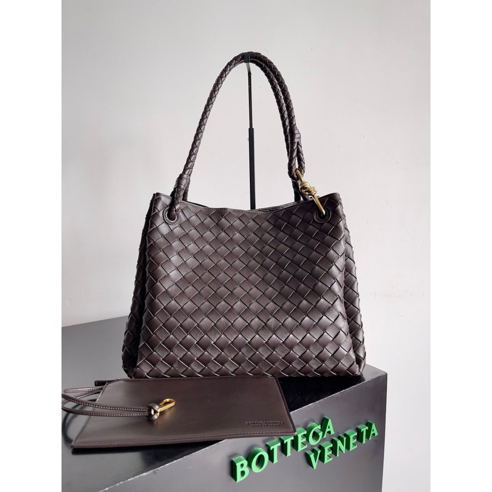 Bottega Veneta Parachute Large Bag in Fondant Intrecciato Lambskin BVBS12429