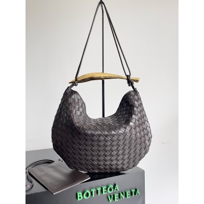 Bottega Veneta Sardine Medium Bag in Fondant Intrecciato Lambskin BVBS12484