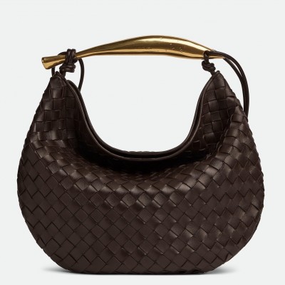 Bottega Veneta Sardine Medium Bag in Fondant Intrecciato Lambskin BVBS12484