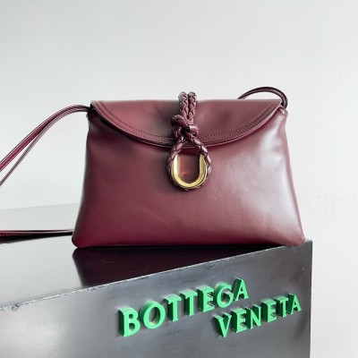 Bottega Veneta Small Liberta Bag in Barolo Calfskin BVBS12394