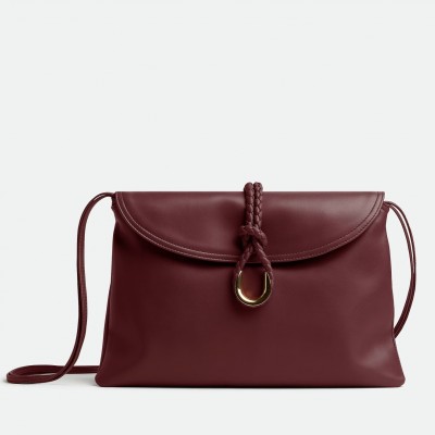 Bottega Veneta Small Liberta Bag in Barolo Calfskin BVBS12394