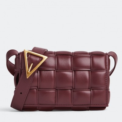 Bottega Veneta Small Padded Cassette Bag In Barolo Lambskin BVBS12202