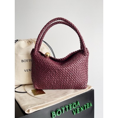 Bottega Veneta Tosca Bag in Barolo Intrecciato Calfskin BVBS12507